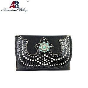 Leather Cluth Purse, American Bling